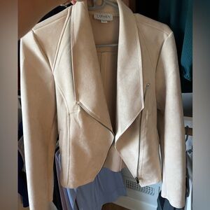 Carmen Marc Valvo Cream Blazer